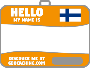 Flag name tag ver 2 (Orange)