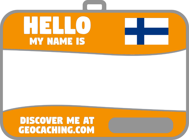 Flag name tag ver 2 (Orange)