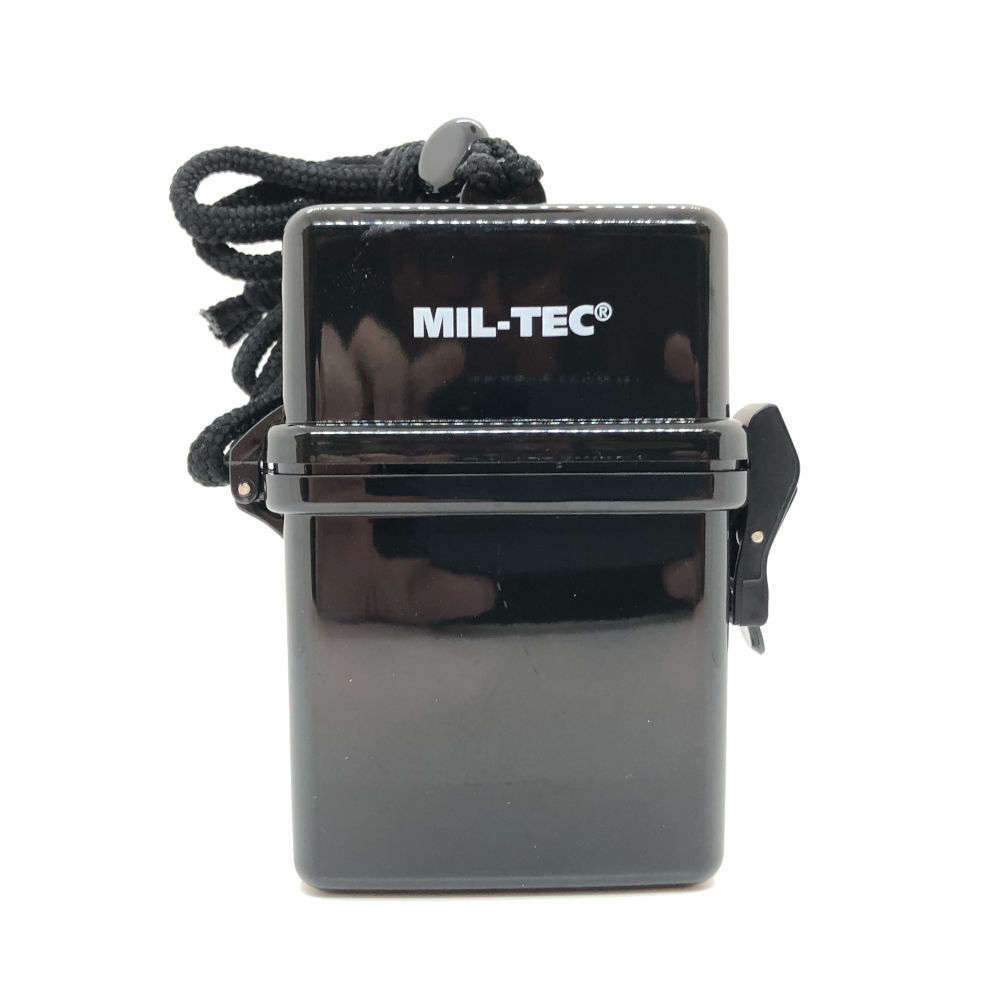 Vedenpitävä rasia kaulanauhalla (Mil-tec)