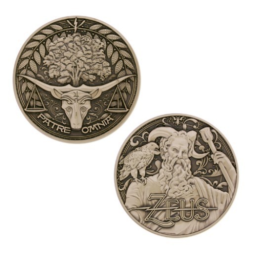 Greek Gods Geocoin Series: Zeus