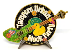 Tampere Urban Block Party -geokolikko (Green Bobcat)