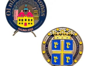 Ol niingon gotonas 2026 -geokolikko Dual tone (Satiini nikkeli / Satiini kulta)