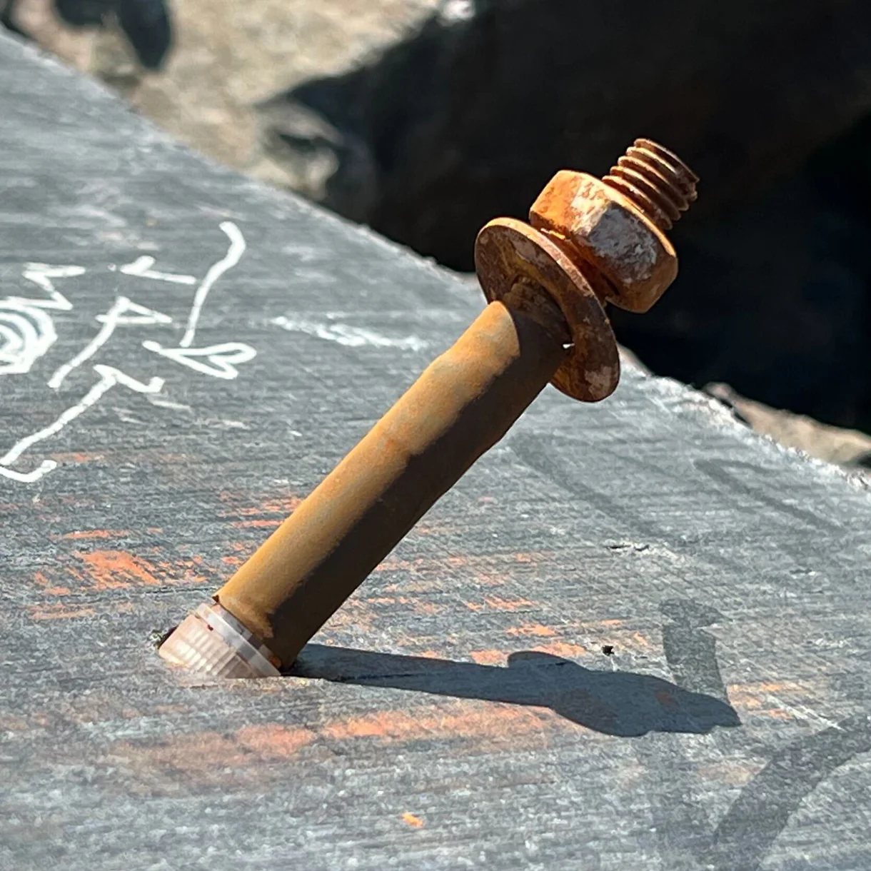 Pulttikätkö (pitkä) - ruoste - Image 3