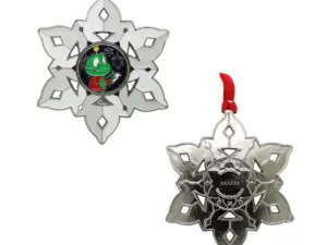 2025 Snowflake Ornament -geokolikko - Signal the Frog®